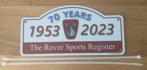 Platinum Commemorative Plate